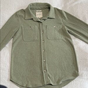 Thread & Supply Relaxed Fit sage green Shirt
